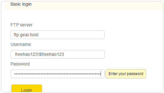 申请使用GearHost稳定的免费空间-支持PHP和.Net可绑定域名有MySQL数据库